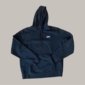 black fila hoodie - size L